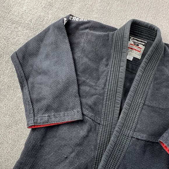 Gameness Gi Top Kids Size 1 Black BJJ Jiujitsu Grappling Active Unisex - Picture 2 of 15